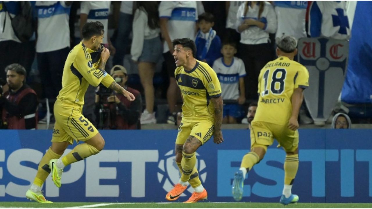 Cómo le fue a Boca frente a clubes de Chile en cruces internacionales